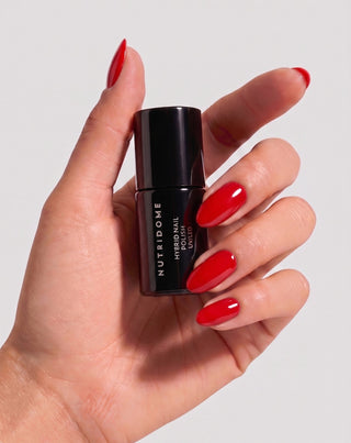 Vernis semi-permanent pour ongles UV/LED Red Velvet 016 Nutridome - 5