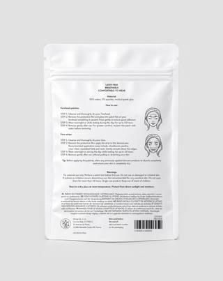 Bandes lissantes et liftantes pour le visage 75 pièces Nutridome
