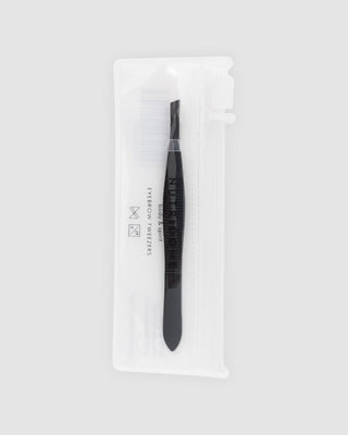 Pince à épiler cosmétique de précision en acier chirurgical oblique Nutridome - 3