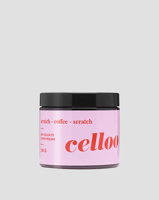 Gommage corporel Celloo au café et aux huiles naturelles pour réduire la cellulite et les vergetures - 1