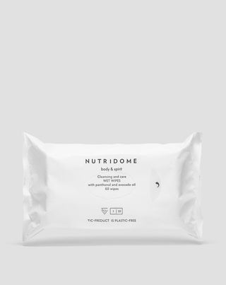 Lingettes humides Nutridome au panthénol apaisant pour bébés et enfants 60 pcs. - 1