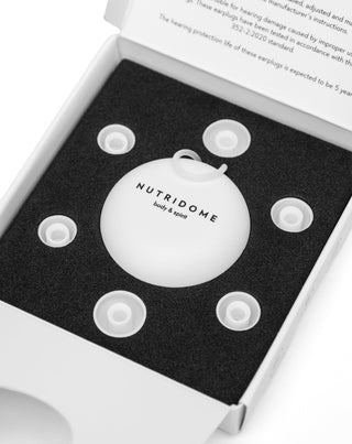 Bouchons d'oreille silencieux set de quatre tailles Nutridome_4 - 4
