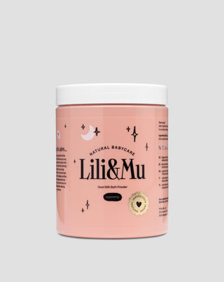 Bain de chèvre en poudre Lili&Mu pour les mamans avec huile de jojoba et panthénol - 1