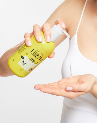 Lotion de bain hydratante naturelle pour enfants à l&#39;extrait d&#39;aloe vera Lili&amp;Mu