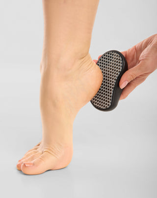 Gratte-pieds en nano-verre pour enlever la peau calleuse Nutridome