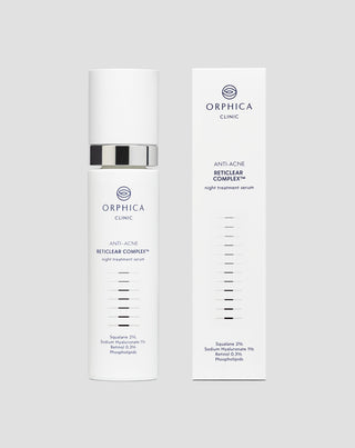 Sérum de nuit pour soutenir la régénération des peaux à tendance acnéique Anti-Acne Orphica Clinic 50 ml