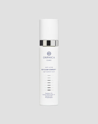 Sérum de nuit pour soutenir la régénération des peaux à tendance acnéique Anti-Acne Orphica Clinic 50 ml