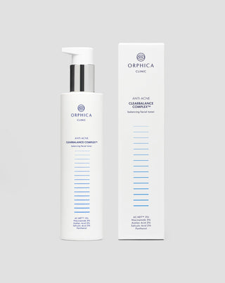 Tonique visage anti-acné à la niacinamide et à l'acide azélaïque Anti-Acne Orphica Clinic 200 ml