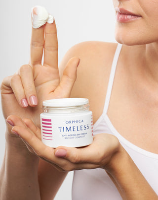 Coffret de soins pour peau mature : crème de jour avec SPF 20 et crème de nuit Orphica2 - 2