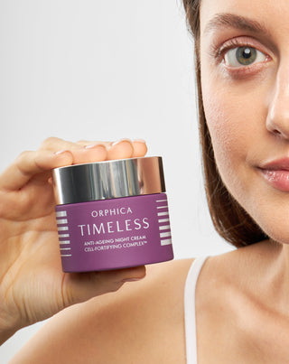 Coffret de soins pour peau mature : crème de jour avec SPF 20 et crème de nuit Orphica4 - 3